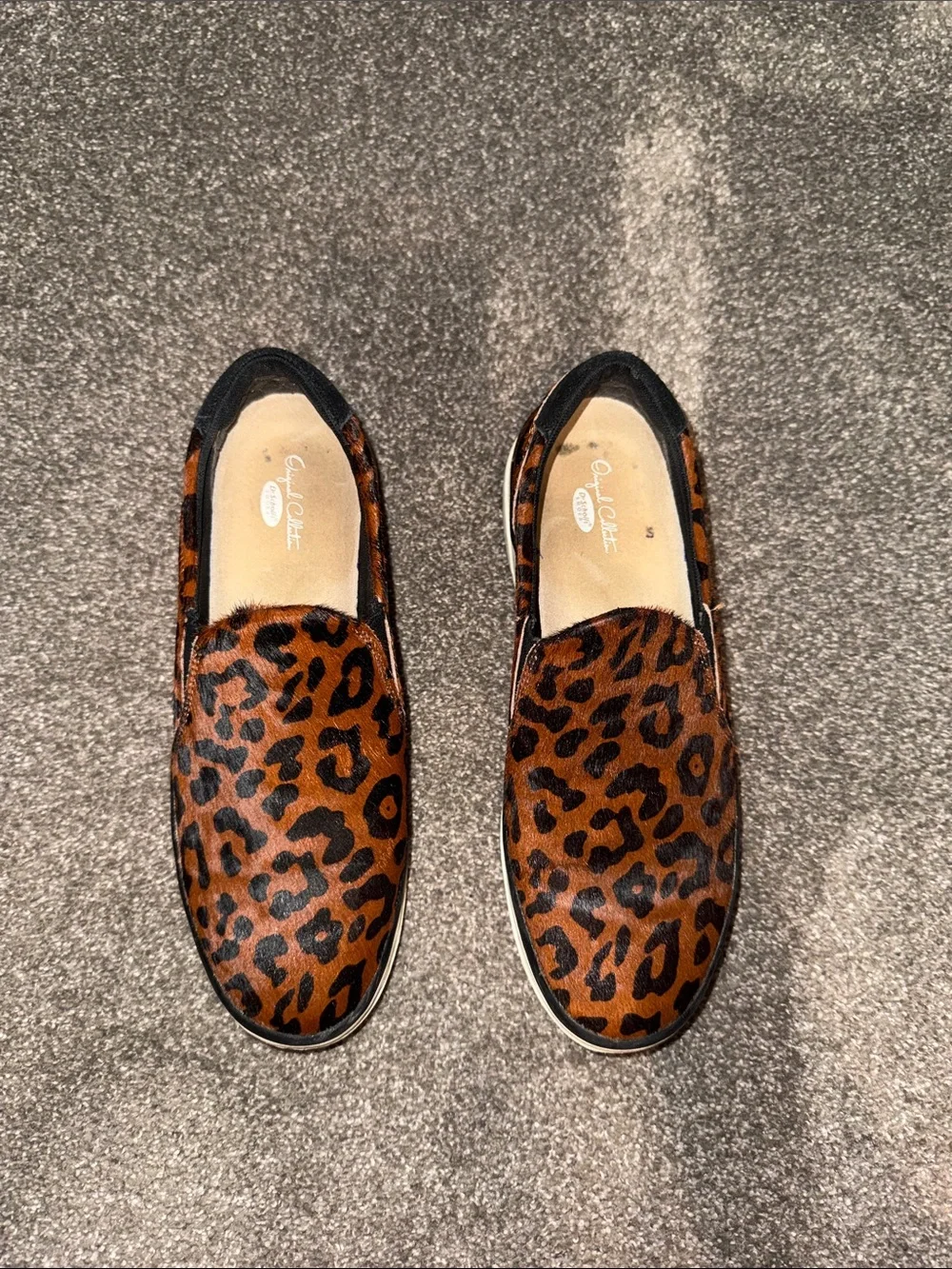 Dr. Scholl's Leopard Print Espadrilles in Brown and Black
